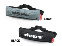 デプス ライフジャケット - オートインフレータブルPFD DPS-9320RS #グレー 自動膨張式 タイプA 船検査対応