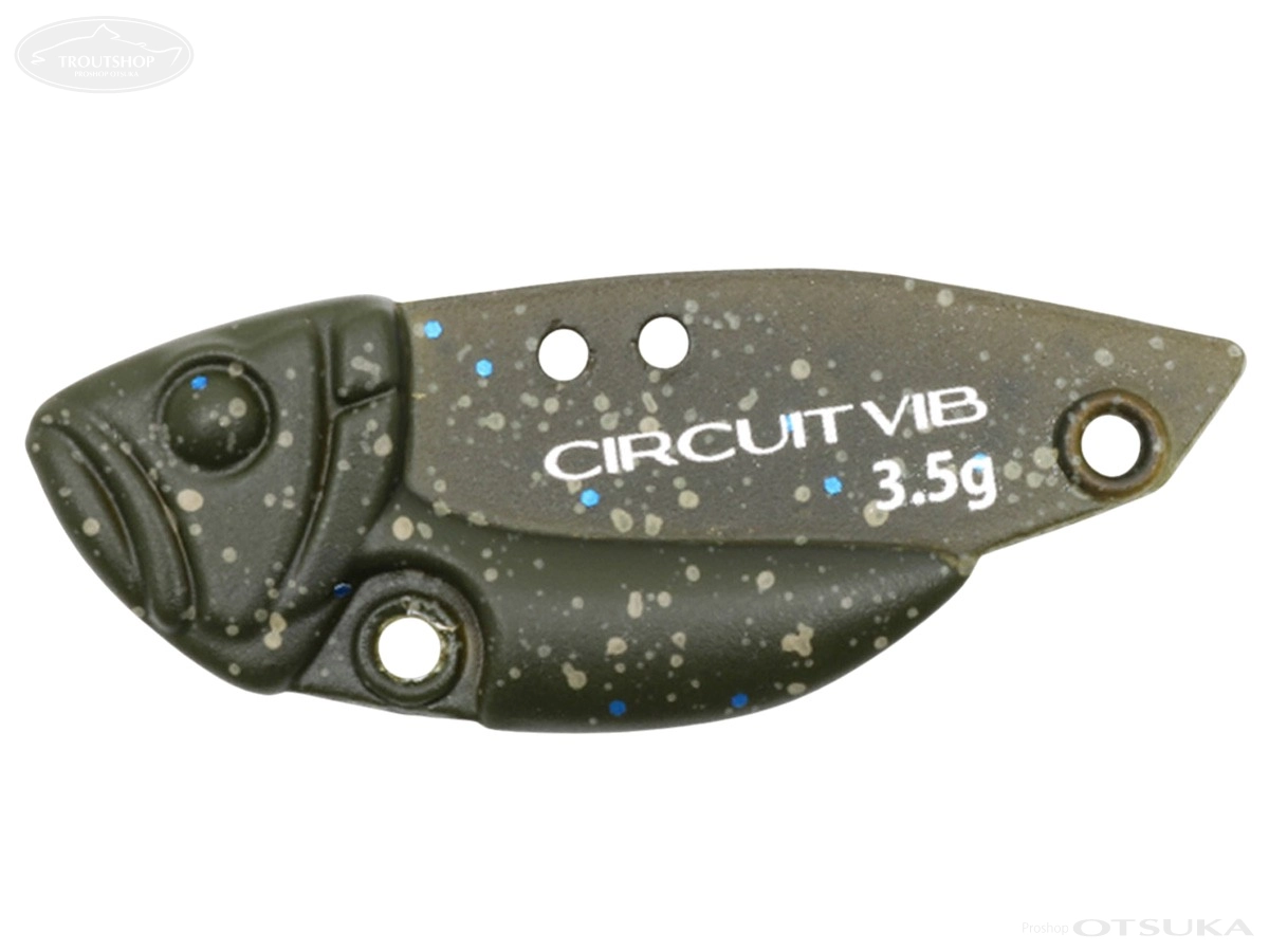 デプス サーキットバイブ トラウトモデル 2.0g 2.0g #10 ゴーストグリパンブルーフレーク