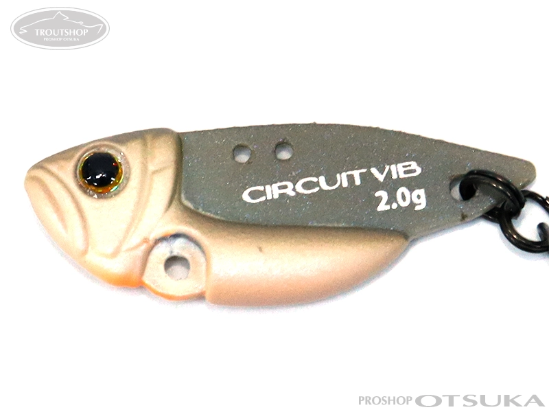 デプス サーキットバイブ トラウトモデル 2.0g 2.0g #31 カフェシャレッドグロー
