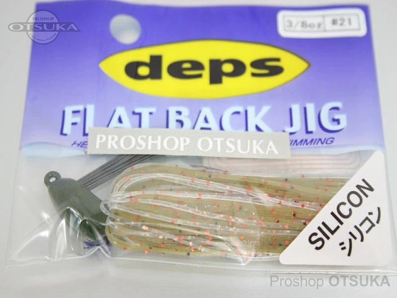 デプス フラットバックジグ フラットバックジグ 3/8oz 3/8oz #21