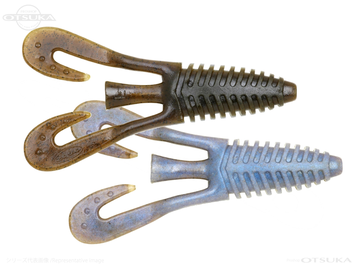 デプス バルビュータ バルビュータ3インチ 3インチ #153 グリーンパンプキン・ブルーグリマー