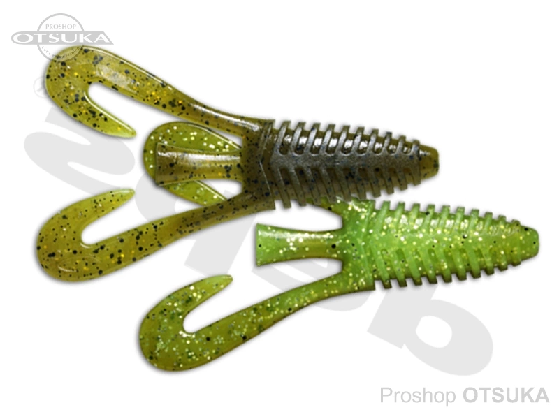 デプス バルビュータ バルビュータ 3.5インチ 3.5インチ #52 グリーンパンプキン/チャートリュース