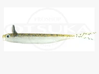 Deps Frilled SHAD 5.7 Inches Size 114 Champagne Pepper &amp; Neon Pearl 5.7 Inch FECO Certified non-salt Color