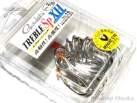 がまかつ トレブルフック - トレブルSP XH 徳用 シルバー サイズ#2/0