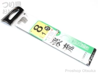 がまかつ 渓流 - - #茶 8号 ハリス1号45cm