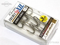 がまかつ トレブルフック - トレブルSP XH シルバー サイズ#1