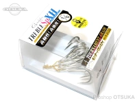 がまかつ トレブルフック - トレブルSP XH シルバー サイズ#1/0