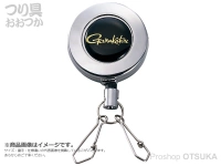 がまかつ ピンオンリール・ダブルタイプ - GM-2409 #ブラック 