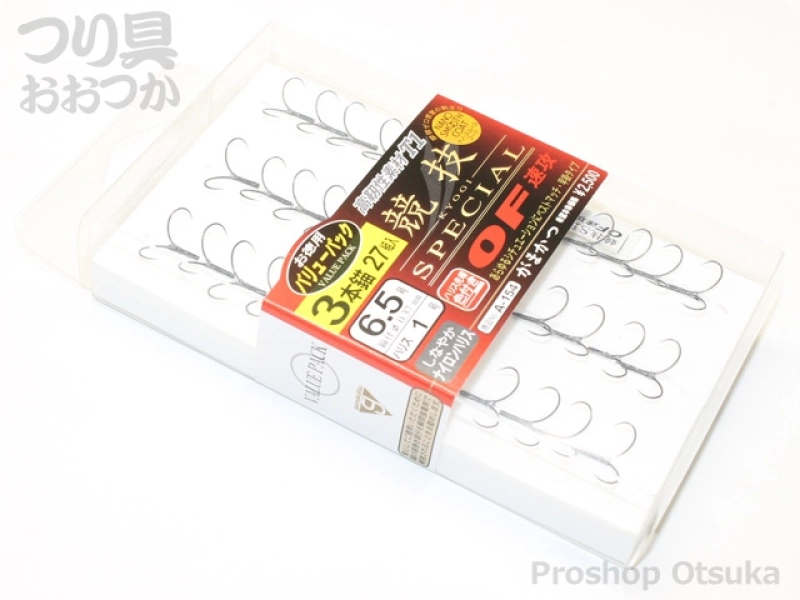 がまかつ T1競技スペシャル OF速攻 3本錨 6.5号 ハリス1号の通販・在庫