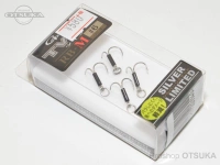 がまかつ トレブルフック - ツインRB-M シルバーリミテッド  #6