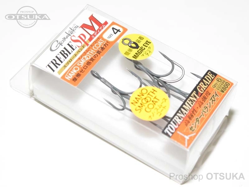 がまかつ トレブルフック トレブルSP M サイズ #4 
