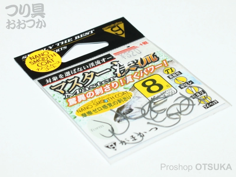 がまかつ T1 マスター渓流 T1 マスター渓流ナノスムースコート 8号 