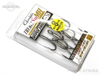 がまかつ トレブルフック - トレブルSP MH #シルバー サイズ #1/0