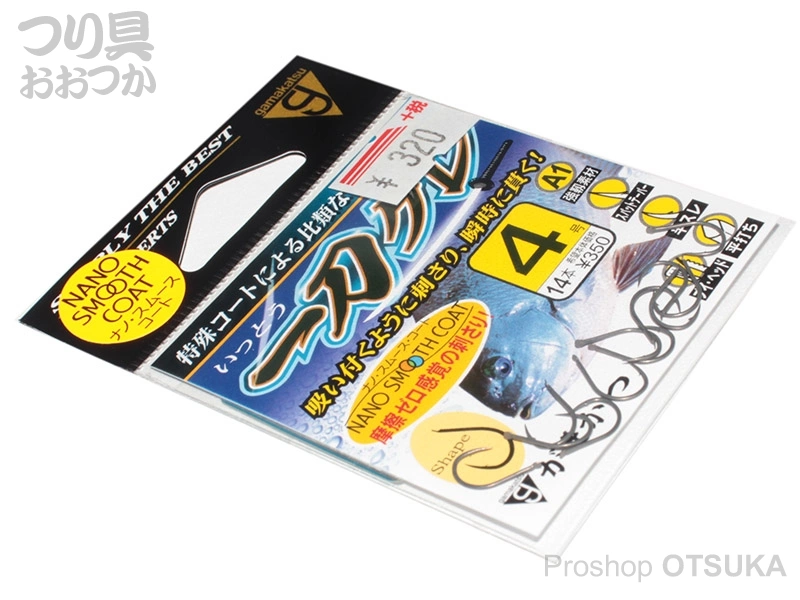 がまかつ A1一刀グレ ナノスムースコート 4号 