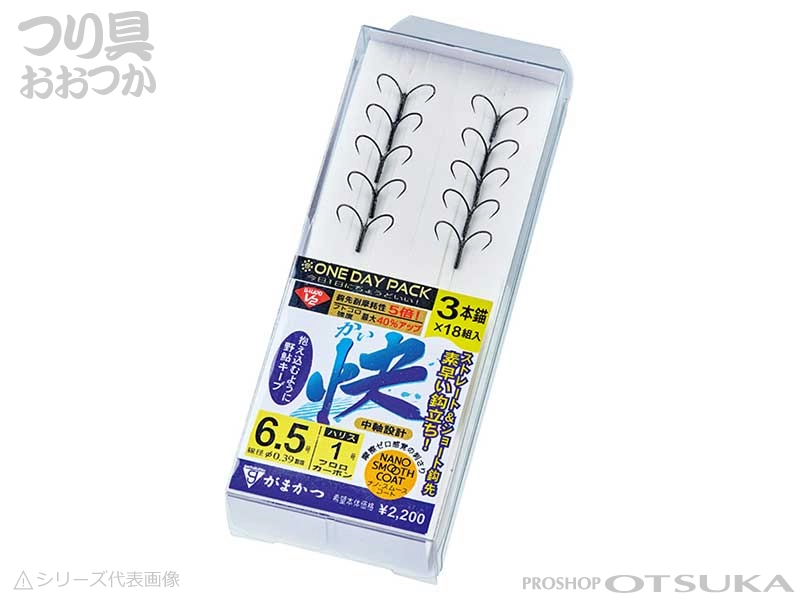 がまかつ 快 4本錨 7号 ハリス1.2号 フロロカーボン | プロショップ