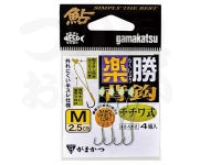  がまかつ 楽勝背鈎チチワ式 