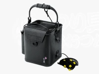 がまかつ 宵姫 ライブウェルバケット - LE405 # ブラック 本体D210×W210×H240mm