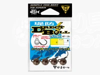がまかつ 堤防ダイレクトボール -  #ダークブラウン #2 5g