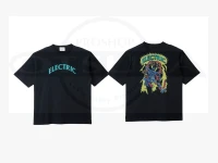 electric short sleeve tee - Thunderbolt S/S TEE E26ST17 #Burakku Size L