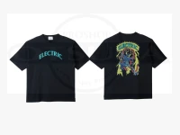 electric short sleeve tee - Thunderbolt S/S TEE E26ST17 #Burakku Size XL