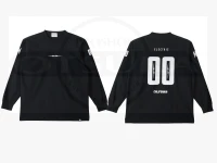 electric Long  sleeve T-shirt - Squad Number Dry L/S TEE E26ST30 #Burakku Size L