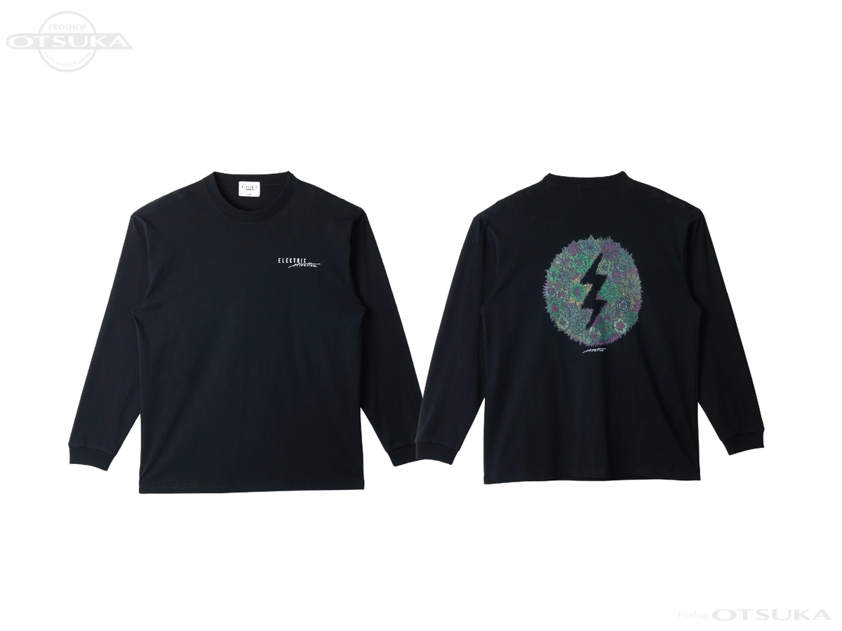 エレクトリック ボタニカル LS TEE E26ST19 XLサイズ #ブラック の通販 