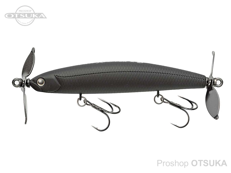 ティムコ プロップペッパー 100mm 16g #415 ボーンブラックライダー の