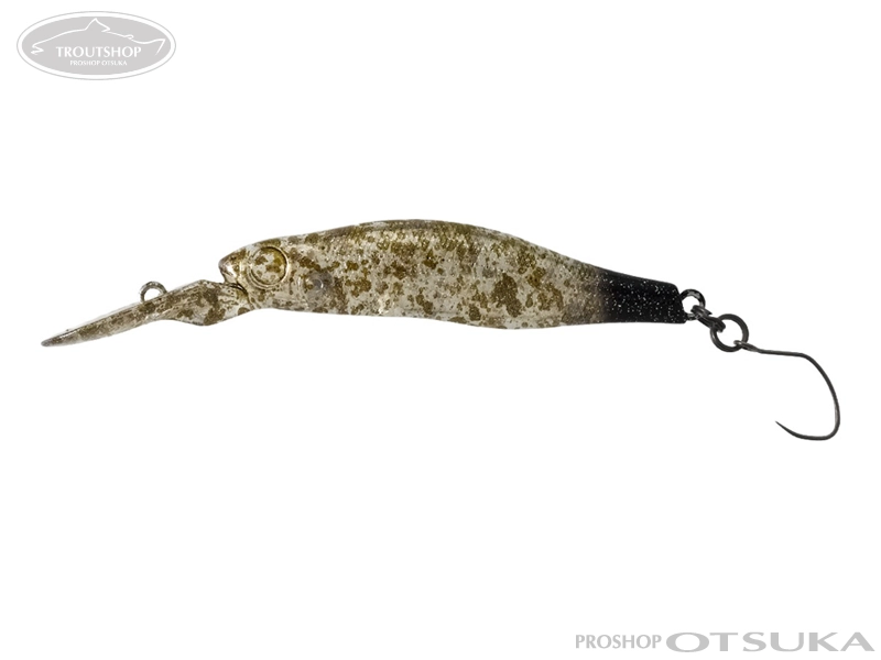 ティムコ シュマリ シュマリD48F エリア 48mm 1.9g フローティング #011 シルバーブラックテール