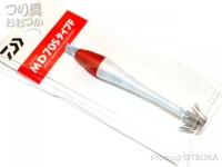 ダイワ ミッドスッテ - MD70S タイプF #LB赤白 70mm