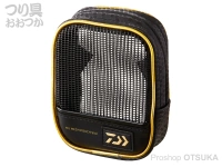 ダイワ MGメッシュポーチ - S(A) # ブラック 約13×10×4cm