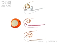 ダイワ 紅牙 -  ベイラバーフリーαワンデイパック #紅牙オレンジ 120g　中井一誠セレクト