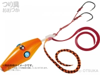 ダイワ 紅牙 -  ベイラバーフリーアルファフックアッパー #紅牙オレンジ 100g 50cmリーダー付スイベル仕様