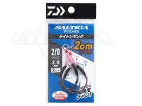 ダイワ ソルティガ アシストフックSS - 3cm ツイン  1/0 ライン長3.0cm