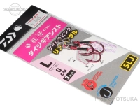 ダイワ 紅牙タイジギアシスト - リアシングル #ケイムラピンク サイズL 0cm