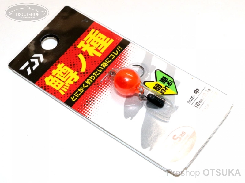 ダイワ 鱒ノ種 鱒ノ種 中 12mm 2.1g #イクラ