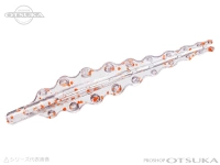 Daiwa Kohga Flare Leaf Size Orange Dot Glow 2 Inch