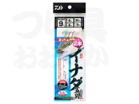 ダイワ 快適イナダ五目仕掛け - SS 2本ウィリー 枝30cm 全長3m 鈎ケイムラピンク9号 ハリス4号 幹糸4号 