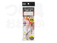 ダイワ ジャンボアマダイ仕掛SS - 5-4-5 #金針・ケイムラビーズ ハリ6号ハリス5号幹6号全長3m