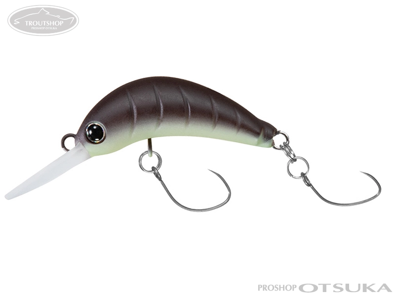 ダイワ 鱒ノ芋虫 鱒ノ芋虫 30F 30mm 1.9g  #ブラウングロー