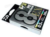 ダイワ UVF PEデュラセンサーX8EX+Si3 5C - 200m #マルチカラー 0.5号9.0lb