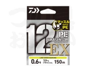 ダイワ PEデュラセンサー - 12EX+Si3 # 5カラー 1.5号 14kg
