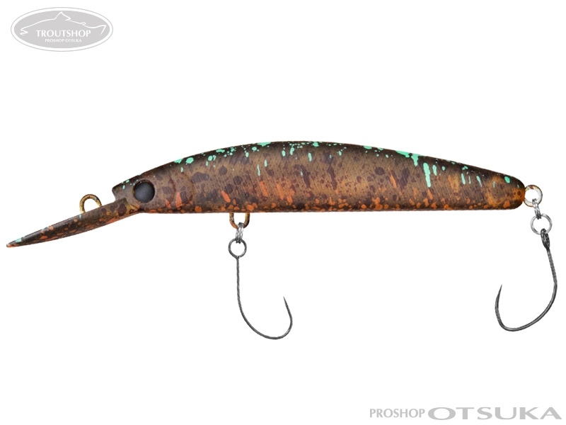 ダイワ プレッソ ダブルクラッチ ダブルクラッチ60F1 60mm 2.9g ハイフローティング #ヤドクブラウン