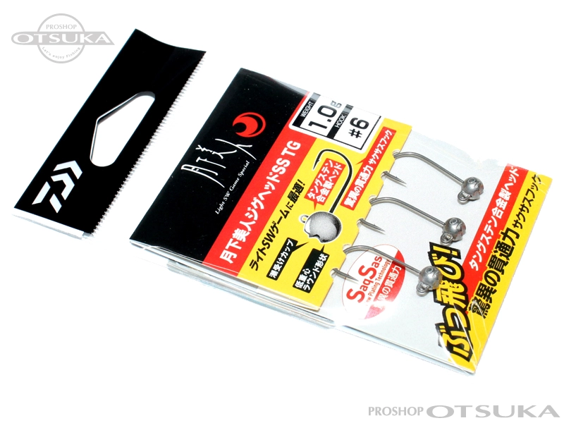 ダイワ 月下美人 月下美人ジグヘッドSS TG 1.0g #6 