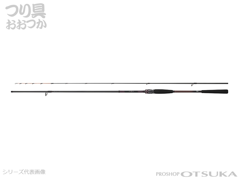 ダイワ 紅牙テンヤゲームMX MH-235MT 全長 2.35m 自重 107g オモリ負荷