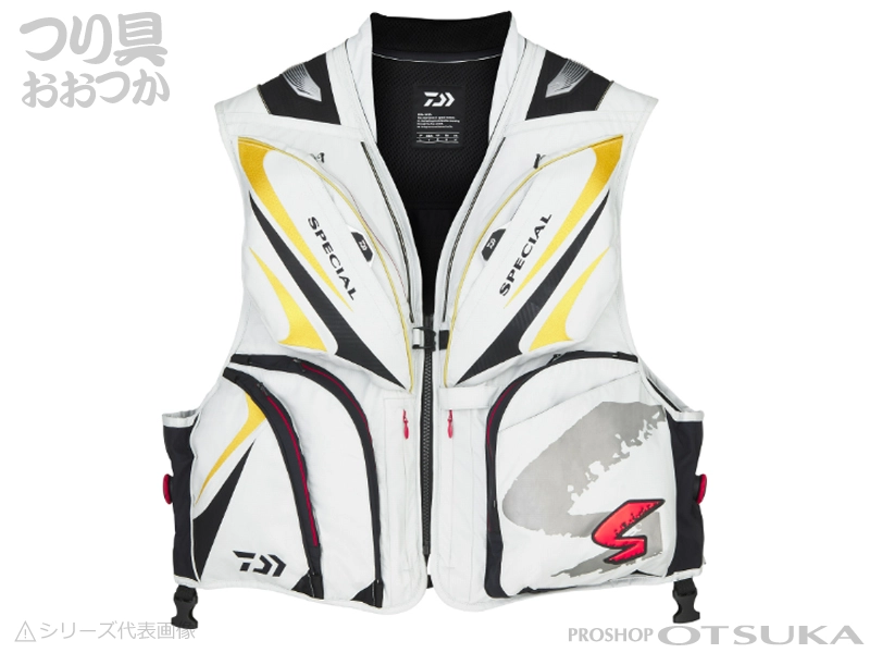 ダイワ スペシャル バリアテックフロートショートベスト DV-1124F XL