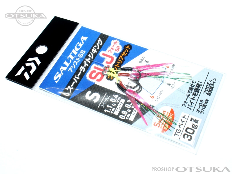 ダイワ ソルティガ アシストフックSS SLJフォールSP Sサイズ  