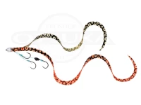 ダイワ 紅牙替えユニットベータSS - 替えユニットベータSSやり過ぎカーリー３本 # 蛸足ケイムラオレンジ+グローラメ やり過ぎカーリー3本針