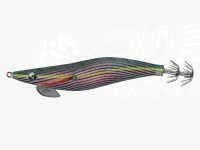 Daiwa Emeraldas Dart -  LC Size 1 Striped Army Green with Red Base Size 2.5 (approximately 11.0g) sinking speed 5.5 seconds/m