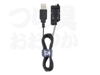 ダイワ クリスティア ワカサギ - 外部電源α ユニットエアー　 # ブラック 径2.0mm 全長150cm