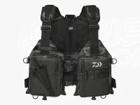 ダイワ ライトフロートゲームベスト - DF-6425 #ブラックカモ フリー